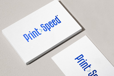 Print Speed Hot Foil business cards