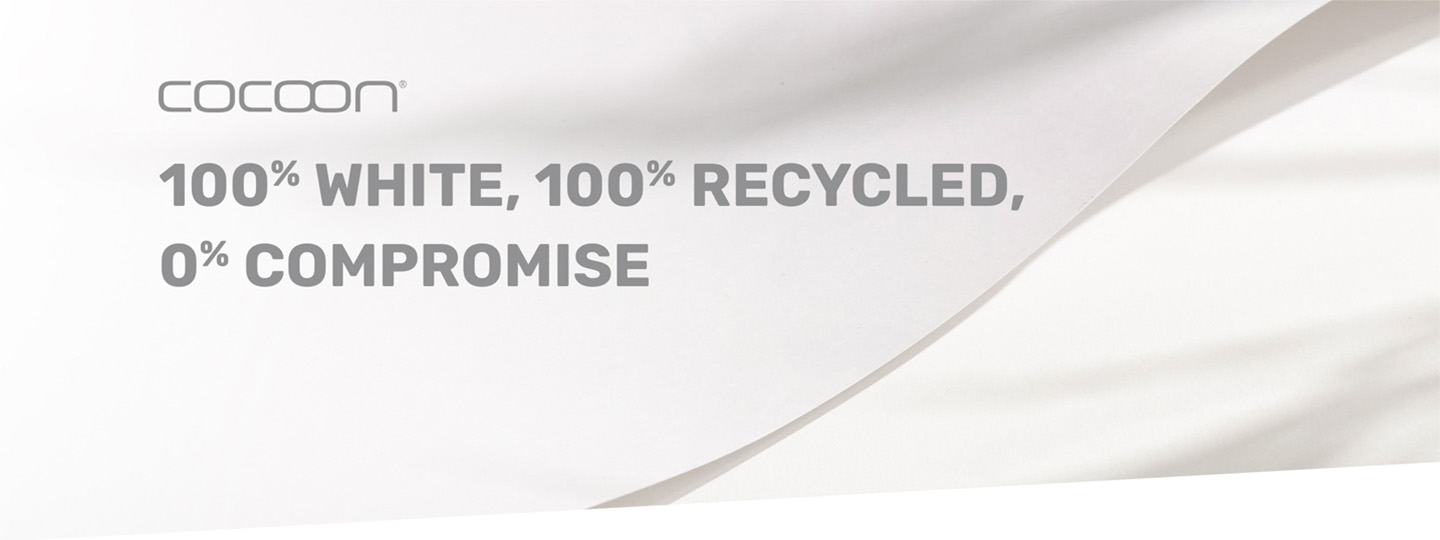 cocoon fully recycled banner