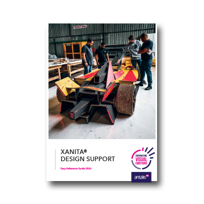Xanita Design Support Easy Reference Guide Cover