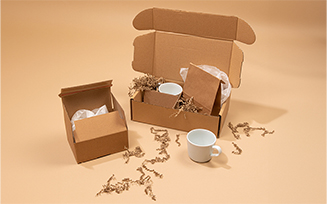 paper box with voidfill