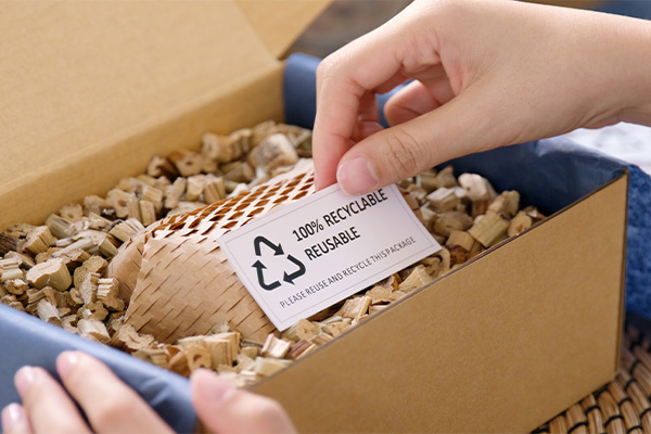 recyclable and reusable packaging