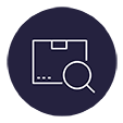 Reliable management information icon