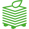 Recycled Material Weight Icon