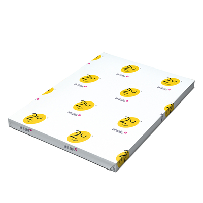 2U Gloss White Coated Paper SRA2 170gsm Pack of 250 sheets
