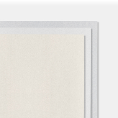 Olin Design Rough Soft White Creative Paper B1+ 300gsm Pack of 50 Sheets