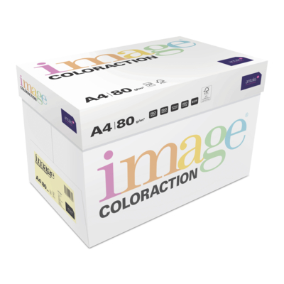 Image Coloraction Desert Pale Yellow Paper A4 80gsm Pack of 500 Sheets