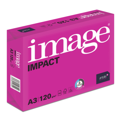 Image Impact White Paper For Digital Colour Printing A3 120gsm pack of 250 sheets