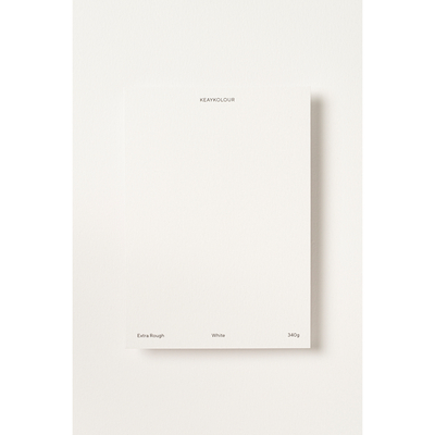 Keaykolour Extra Rough Creative Paper White 700x1000mm 340gsm Pack of 50 Sheets