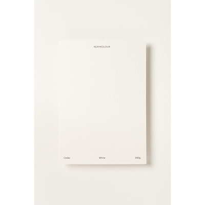 Keaykolour Cedar Creative Paper White 700x1000mm 340gsm Pack of 50 Sheets