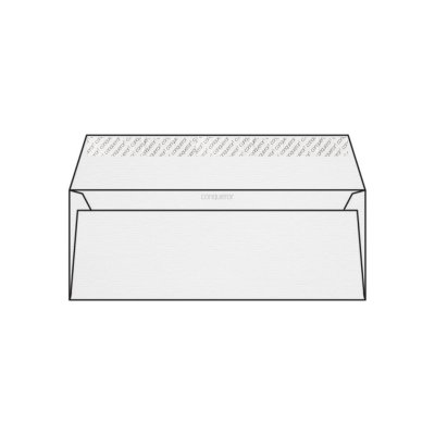 Conqueror Laid Envelope Brilliant White 110x220mm 120gsm Pack of 500