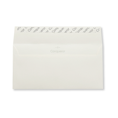 Conqueror Wove Envelopes High White Wallet DL 120gsm Not Banded