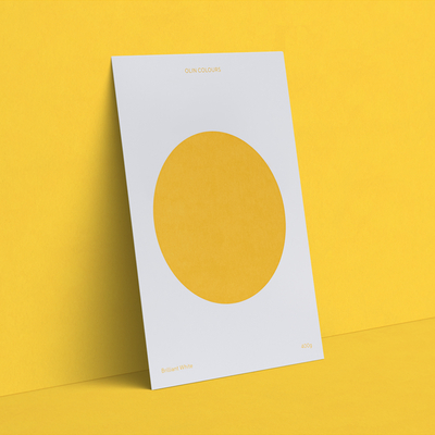 Olin Colours Brilliant White Creative Paper SRA2 320gsm Pack of 50 Sheets