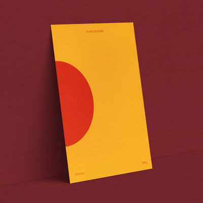 Olin Colours Creative Paper Old Gold 450x640mm 90gsm Pack of 250 Sheets