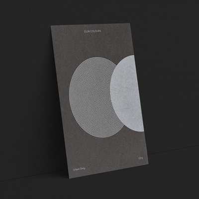 Olin Colours Creative Paper Urban Grey 700x1000mm 170gsm Pack of 125 Sheets