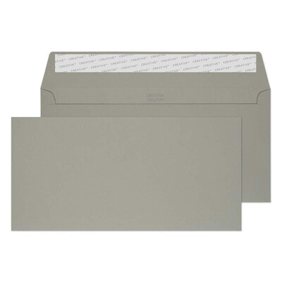 Purely Creative Colour Envelopes Storm Grey 25225 120gsm 25 Per Pack