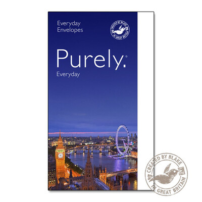 Purely Creative Colour Envelopes Victory Blue 243 120gsm 500 Per Pack