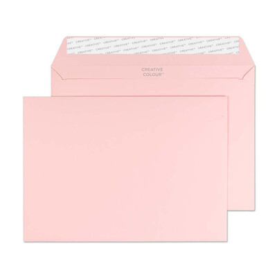 Purely Creative Colour Envelopes Baby Pink 45301 120gsm 25 Per Pack