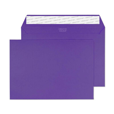 Purely Creative Colour Envelopes Blackcurrant 45347 120gsm 25 Per Pack