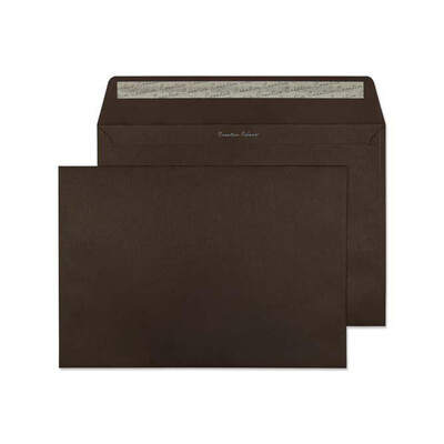 Purely Creative Colour Envelopes Bitter Chocolate 426 120gsm 250 Per Pack