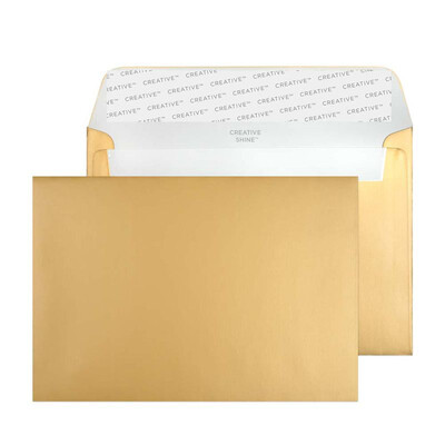 Purely Shine Metallic Gold 15113 130gsm 25 Per Pack