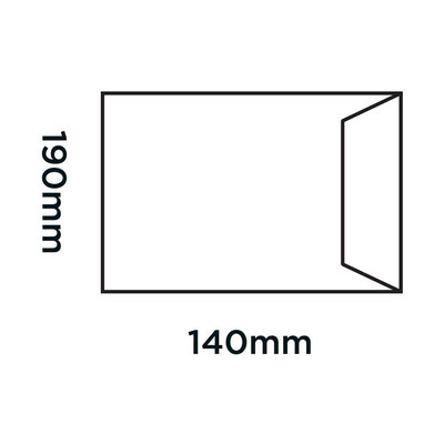 Purely Packaging Manilla 3112 190x140 115gsm 125 Per Pack