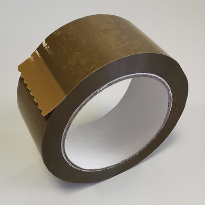 Buff Polypropylene 25 Micron Acrylic Packing Tape 48mm x 66m Box of 36 Rolls