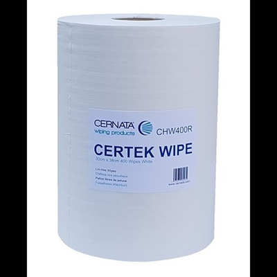 White Lint Free Industrial Wipes CHW400R 400mmx4m