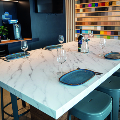 Coala Interior Film High Resistance Stone NE31 Statuary White 1220mm x 50 Metre