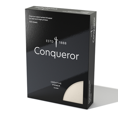 Conqueror Wove Premium Paper Watermarked High White A4 120gsm Pack of 500 Sheets