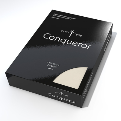 Conqueror Wove Premium Paper Watermarked High White A4 120gsm Pack of 500 Sheets