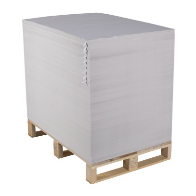 Cyclus Silk Recycled Coated Paper White SRA2 130gsm Bulk Pallet of 17000 Sheets