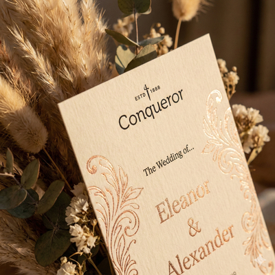 Conqueror Wove Digital Application