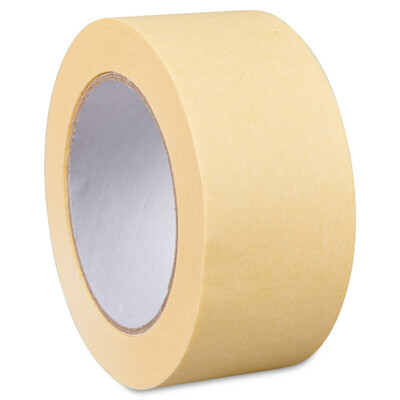 White Paper Solvent Double-Sided Tape 12mm x 50m Box of 40 Rolls