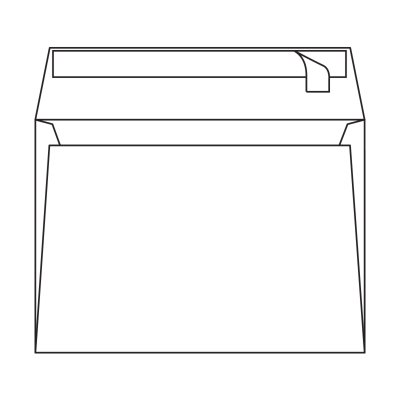 Conqueror Wove Envelope Brilliant White 162x229mm 120gsm Pack of 250