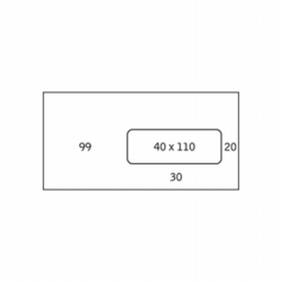 Conqueror Laid Envelope Oyster 110x220mm 120gsm Pack of 500