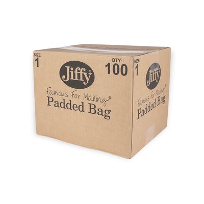Jiffy Padded Envelope Gold 180x280mm PB1 Box