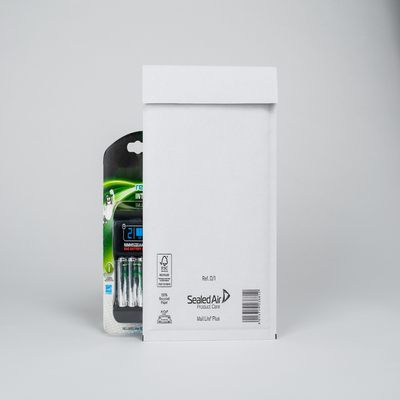 Mail Lite Plus White Protective Mailer D/1 180x260mm Box of 100