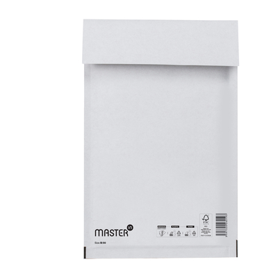 Master'in Performance White Bubble Mailer B/00 140x220mm Box of 200
