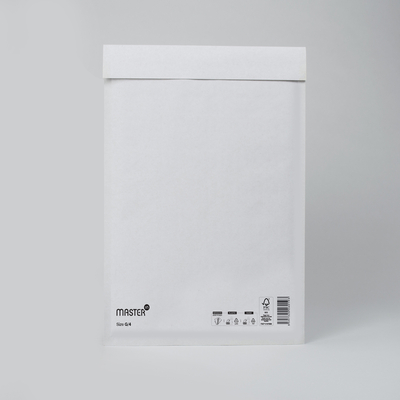 Master'in Performance White Bubble Mailer G/4 260x340mm Box of 100