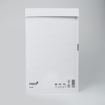 Master'in Performance White Bubble Mailer H/5 290x370mm Box of 100