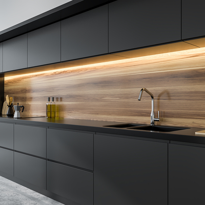 Coala Interior Film Silk NE81 Charcoal Black 1220mm x 50 Metre