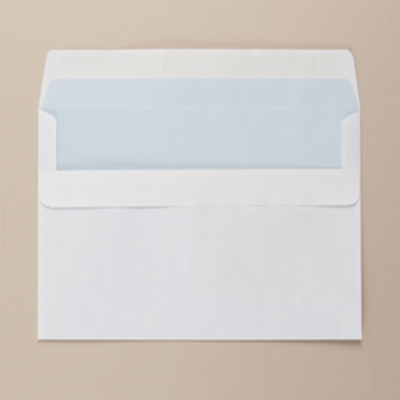 River Series White Wallet Envelope Back