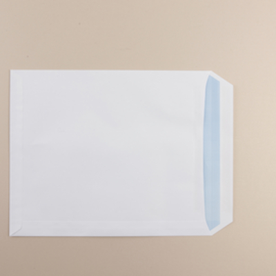 River Series White Pocket Envelope Back