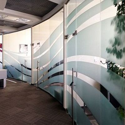 Oracal 8710 Dusted Glass Application 1