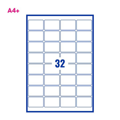 PCL Series 5 5134 51x34mm 32 Labels per Sheet