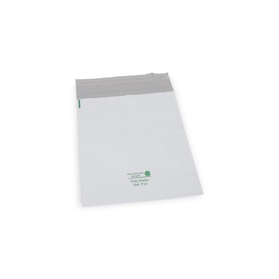 Poly Mailer White 250x310mm PJ3 Back
