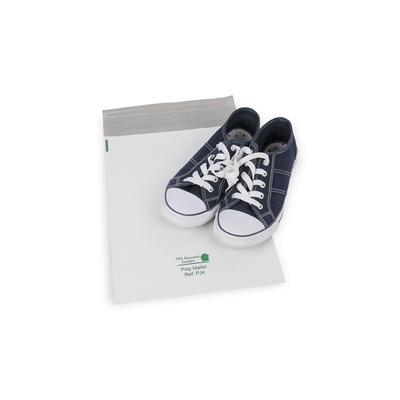 Poly Mailer White 255x340mm PJ4 Application
