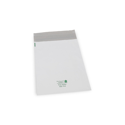 Poly Mailer White 255x340mm PJ4 Back