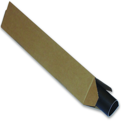 Single Flute Triangular Tube 100x100x500mm Self Seal