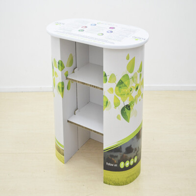 Xanita Print Curved Table